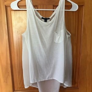 American Eagle White Tank Top